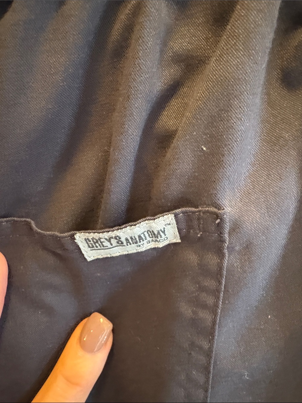 Women’s Grey’s Anatomy Grey Drawstring Scrub Pants - Picture 7 of 9